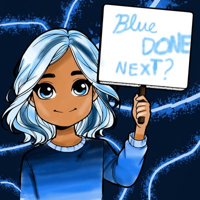 realistic girl holding up a sign