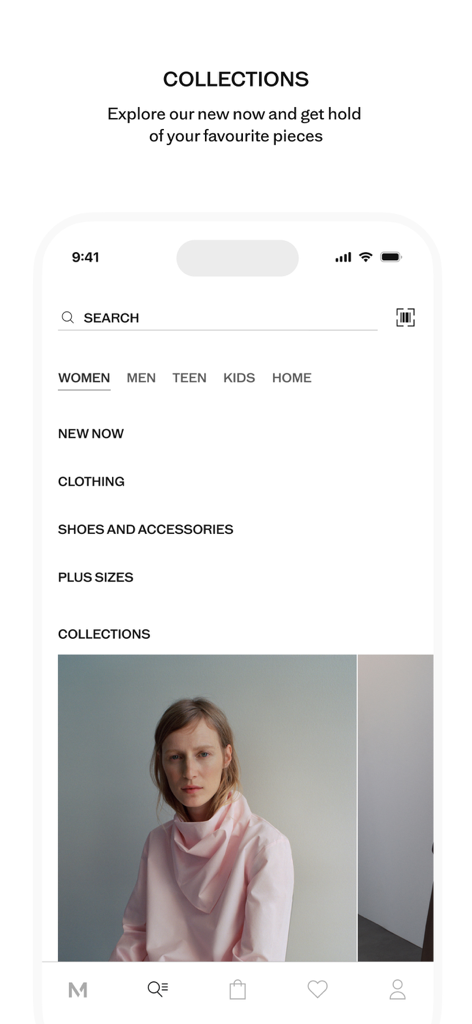 MANGO - Online fashion - Mango fashion app collections menu and editorial images