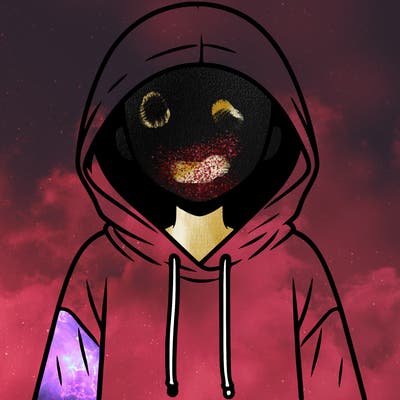 faceless girl in hoodie