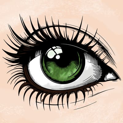 realistic eye