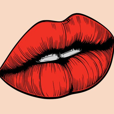 realistic lips