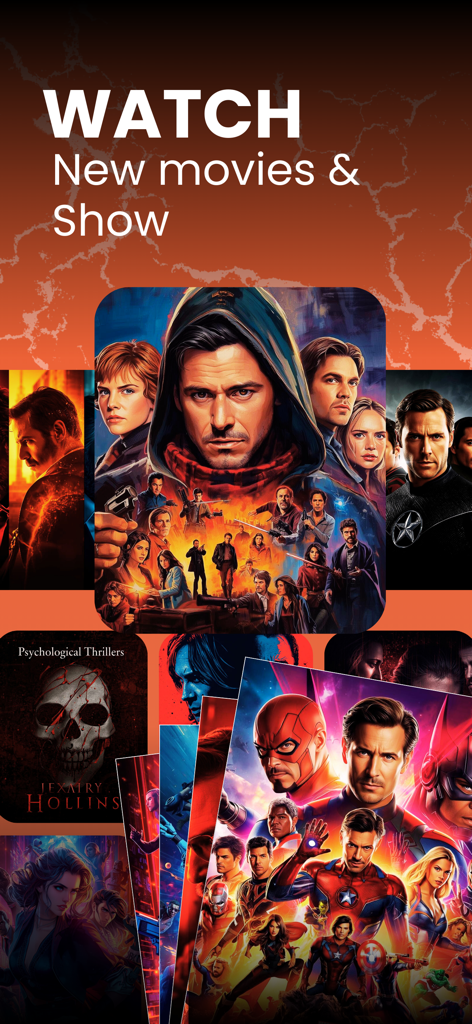 Promotional image for Dodo Web View featuring a collage of movies and shows posters with the text Watch New movies and Show.