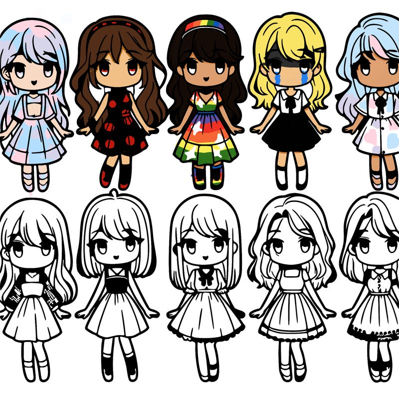10 girls