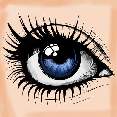 realistic eye