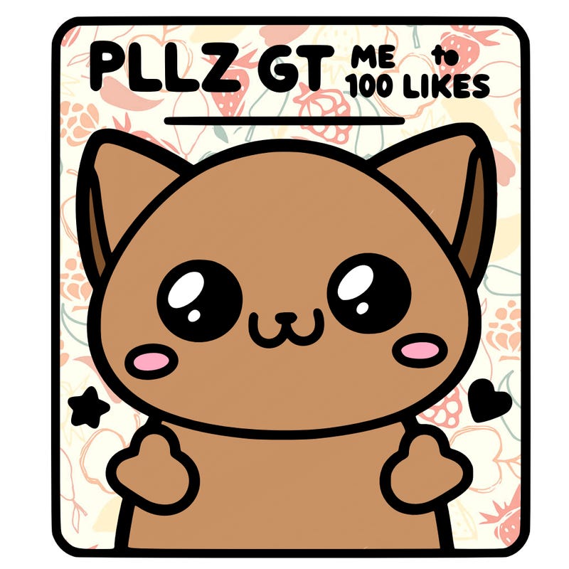 plz git me to 100 likes