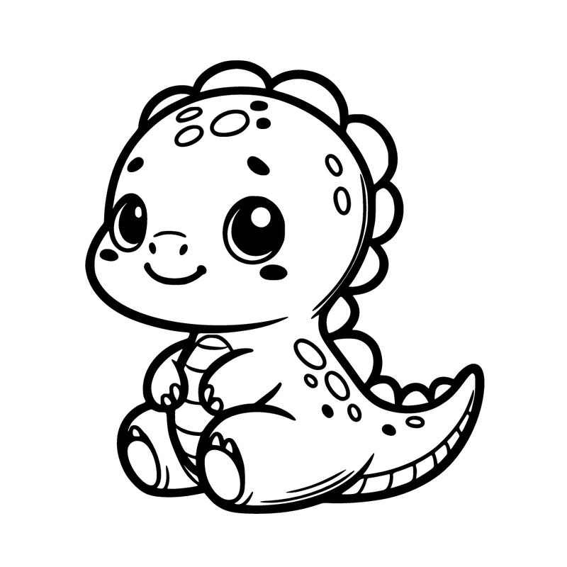 cute little baby dinosaur