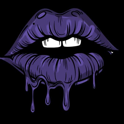 lips that look realistic and drip