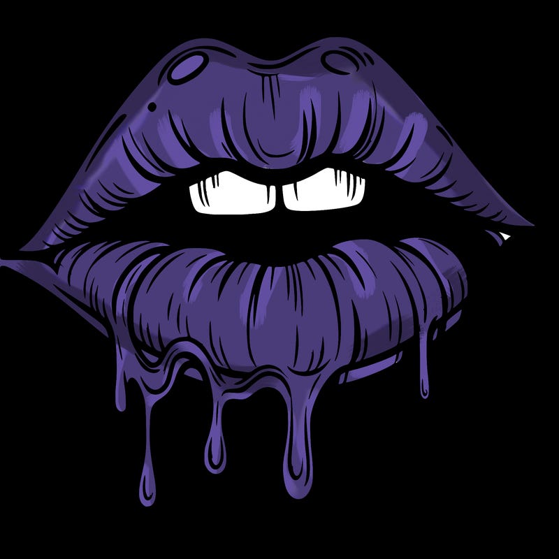 lips that look realistic and drip