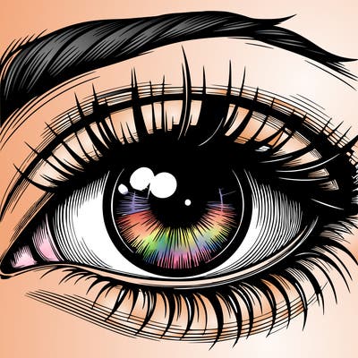 realistic eye