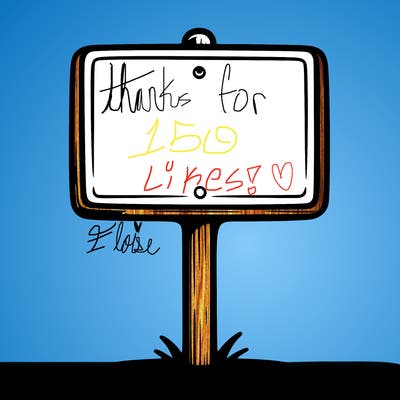 blank sign