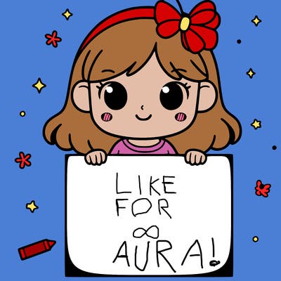 girl with blank piece of paper