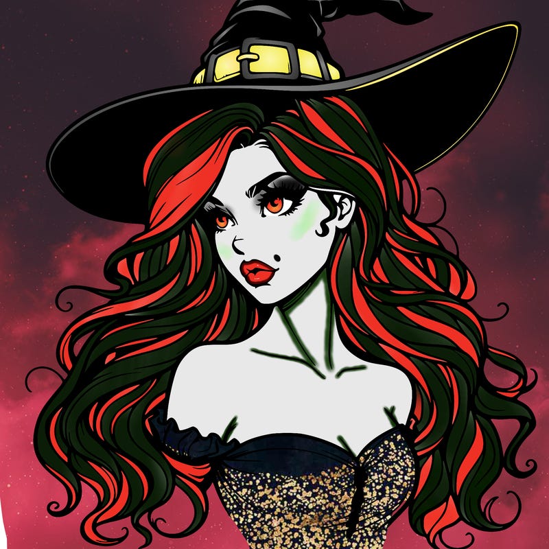 realistic witch