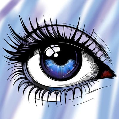 realistic eye