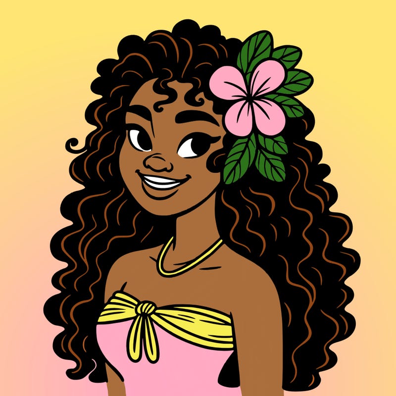 hawaiian black woman
