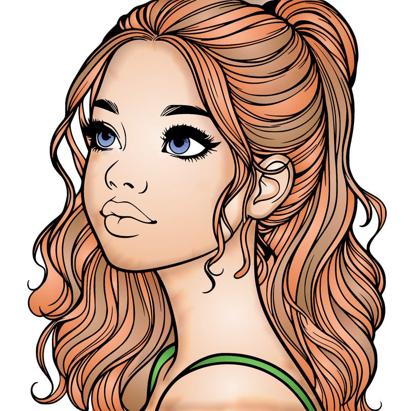 beautiful realistic girl