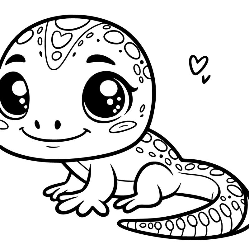 cute lizard