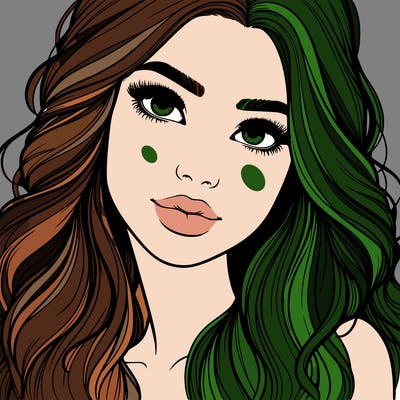 beautiful realistic girl