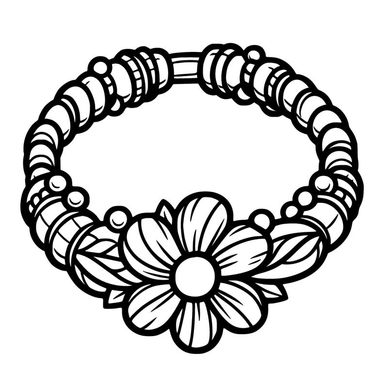 flower bracelet