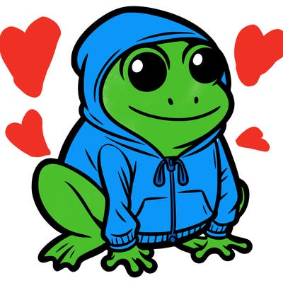 frog hoody