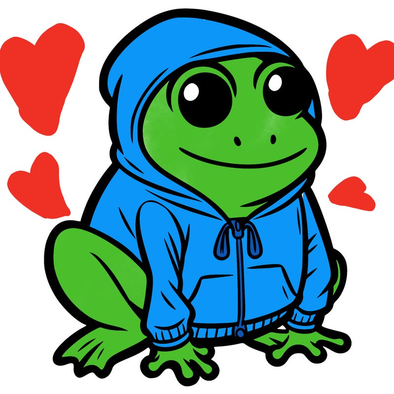 frog hoody
