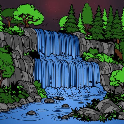 waterfall