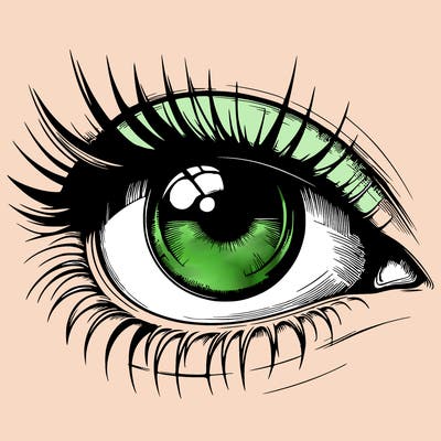 realistic eye