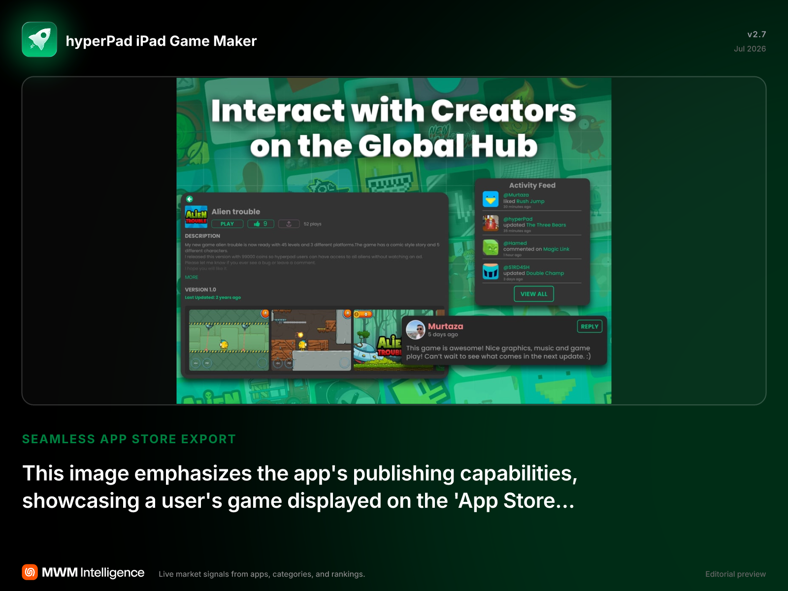 hyperPad iPad Game Maker - Developer Tools App | MWM