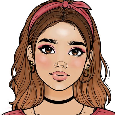 realistic teenage girl