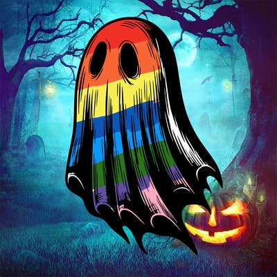 realistic creepy ghost