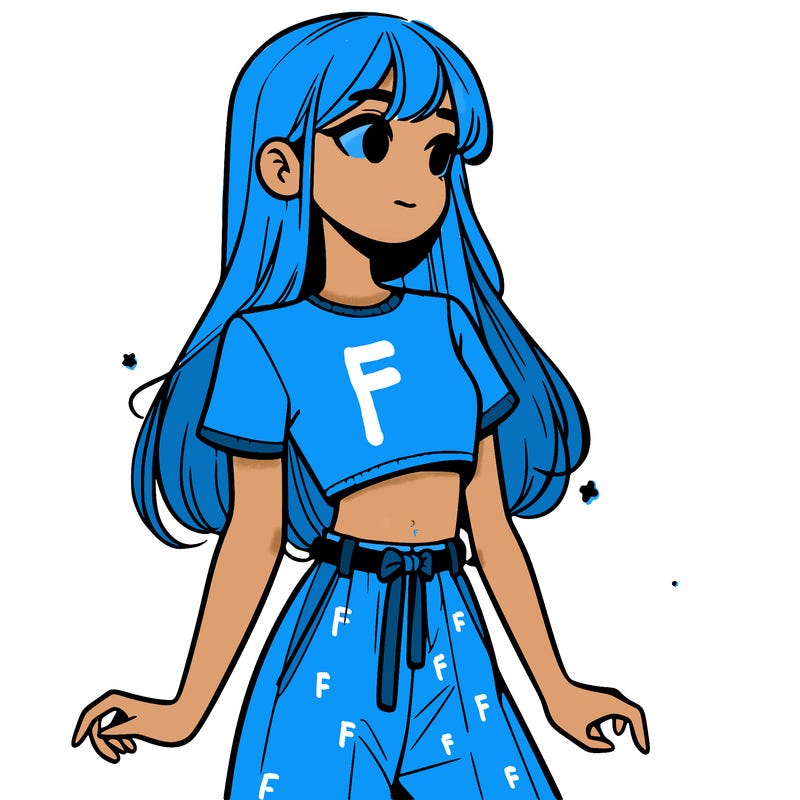 girl in a cute crop top