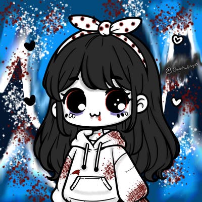 girl and a cute hoodie