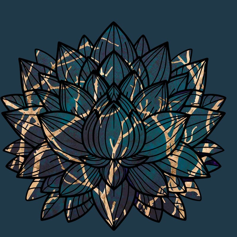 lotus flower mandala
