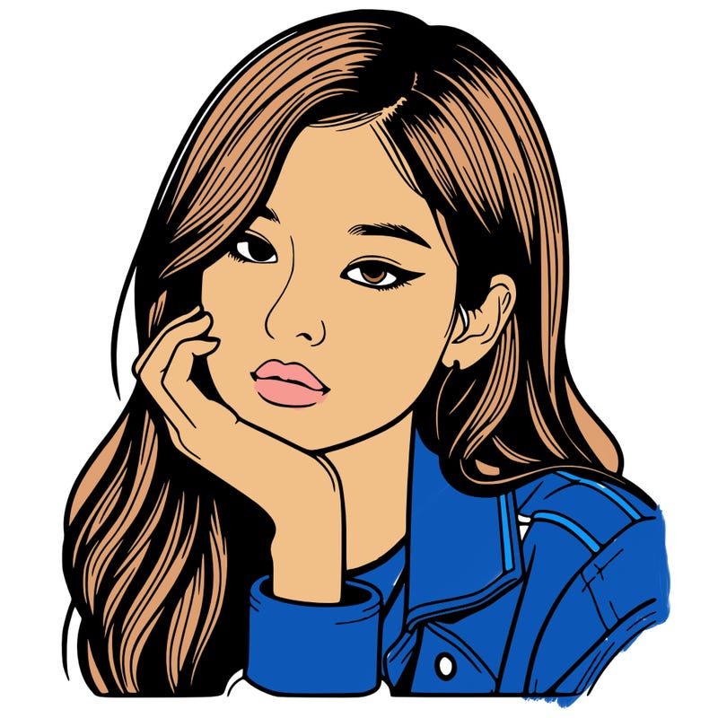 jennie blackpink realistic drawing