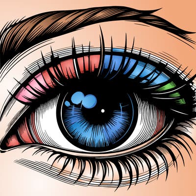 realistic eye