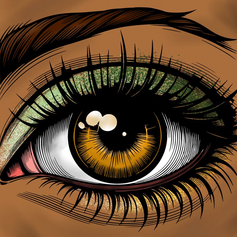 realistic eye