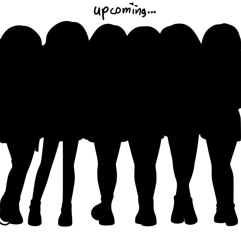 a group of girls realistic