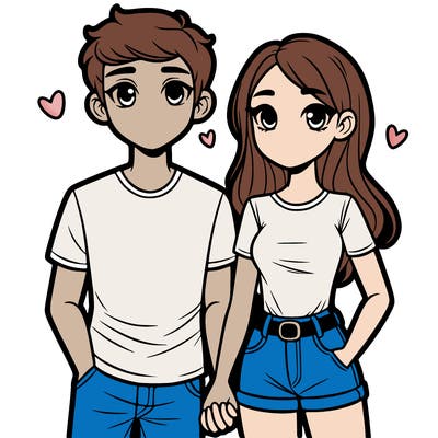 boyfriend and girlfriend