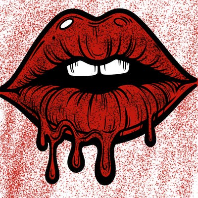 lips that look realistic and drip