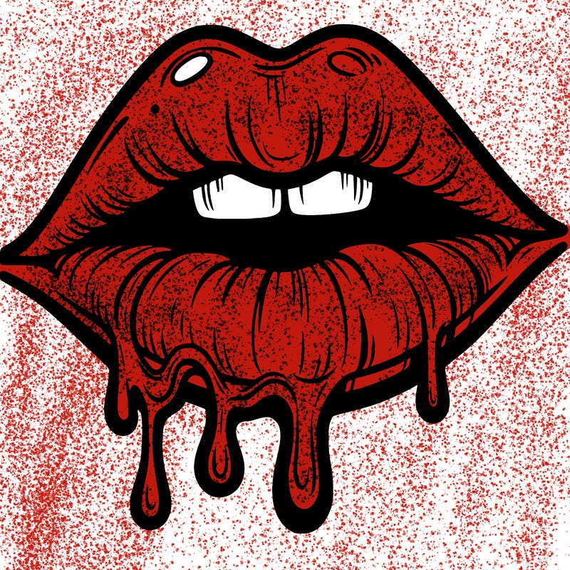 lips that look realistic and drip