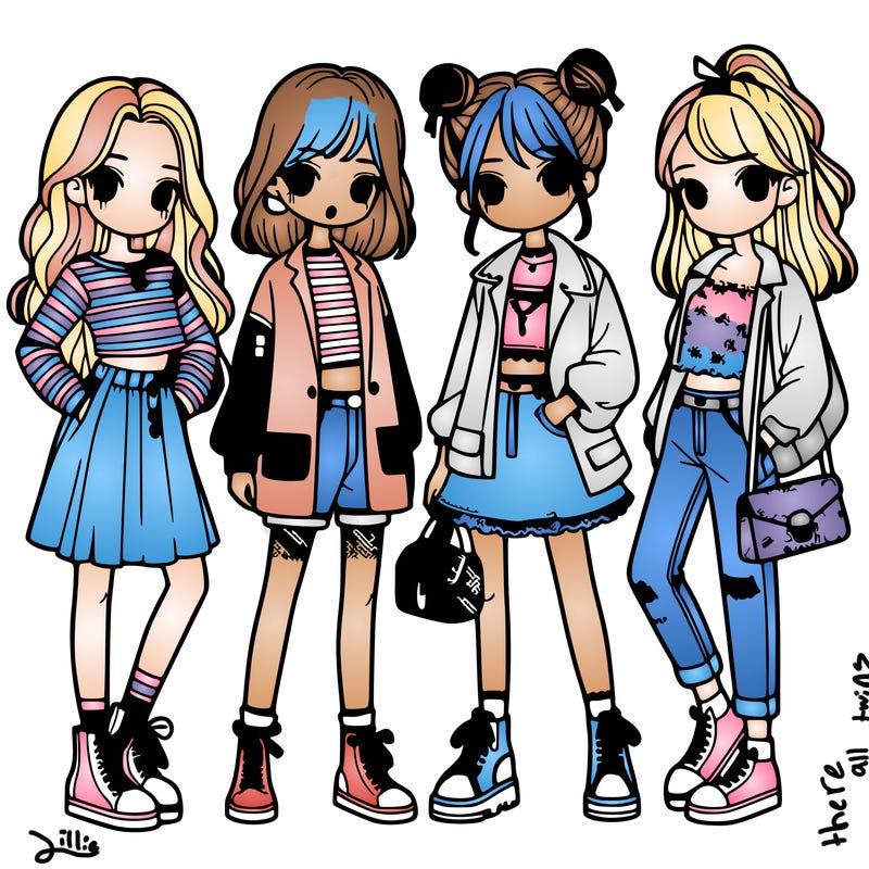 girls with fashion
