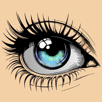 realistic eye