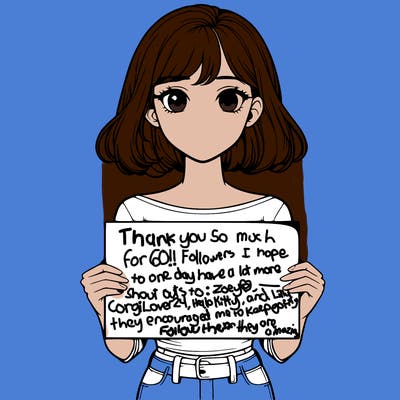 realistic pretty girl holding blank sign