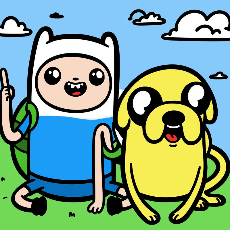 finn and jake cartoon