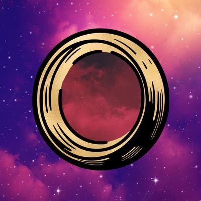 a circle with nothing in it