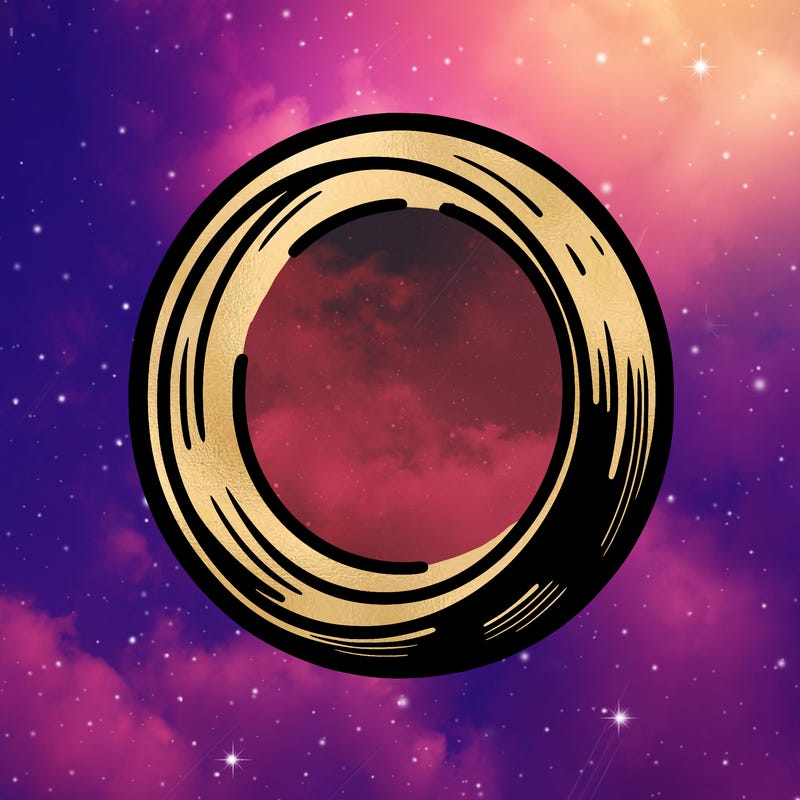 a circle with nothing in it