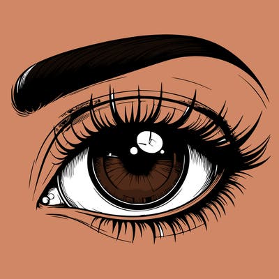 realistic eye