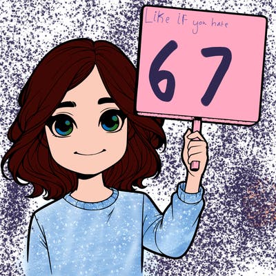 realistic girl holding up a sign