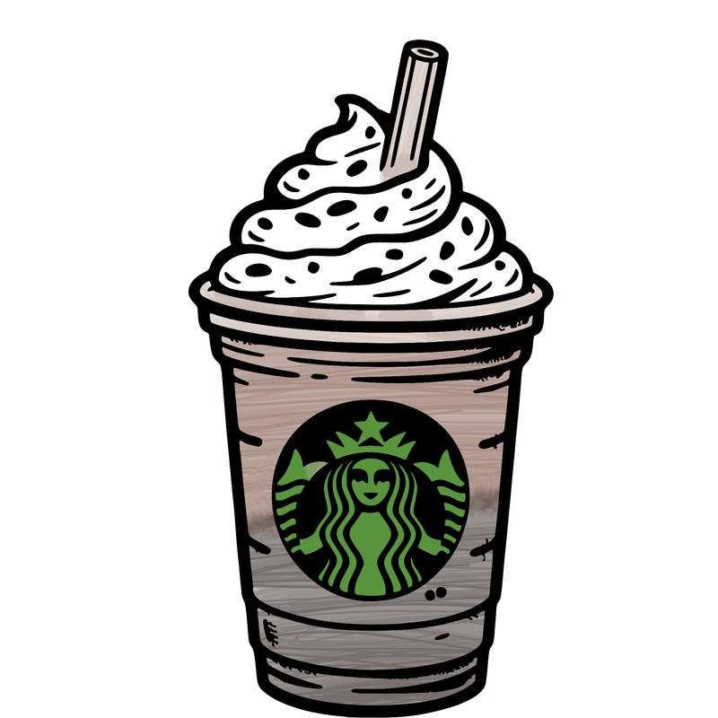 starbucks, frappuccino
