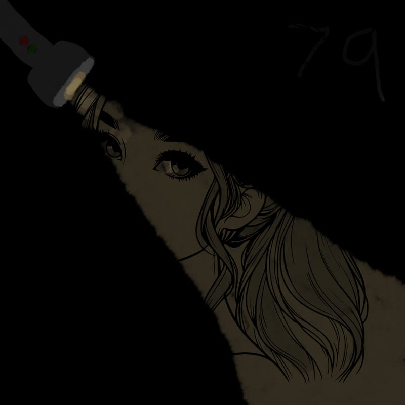 realistic girl with a ponytail on her hair and lips