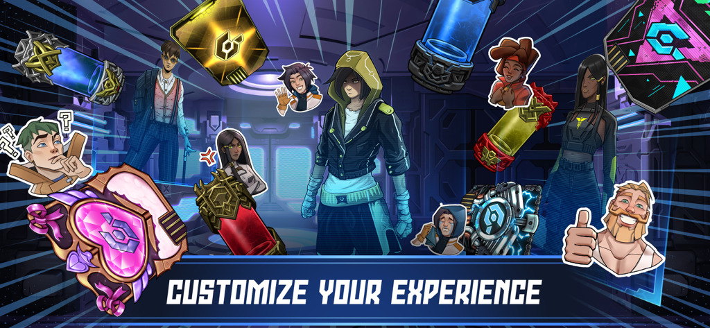 Mutants: Genesis - Autocollants de personnages et éléments de personnalisation de Mutants Genesis.